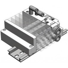 SMC solenoid valve 4 & 5 Port SJ SS5J3-60, Non Plug-in Manifold, Individual Wiring